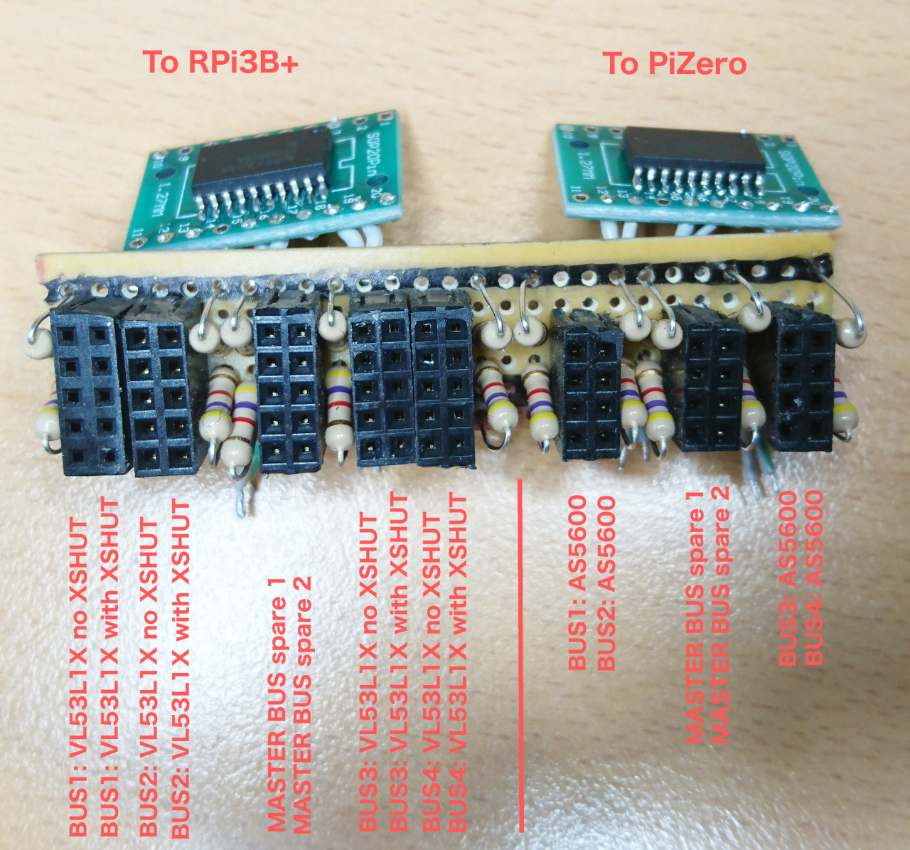 Multiplexer Wiring