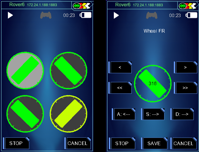 Calibrate Wheel